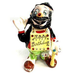 Kreiss Psycho Ceramics Figurine Happy Birthday You Sweet Ole Bum 6"